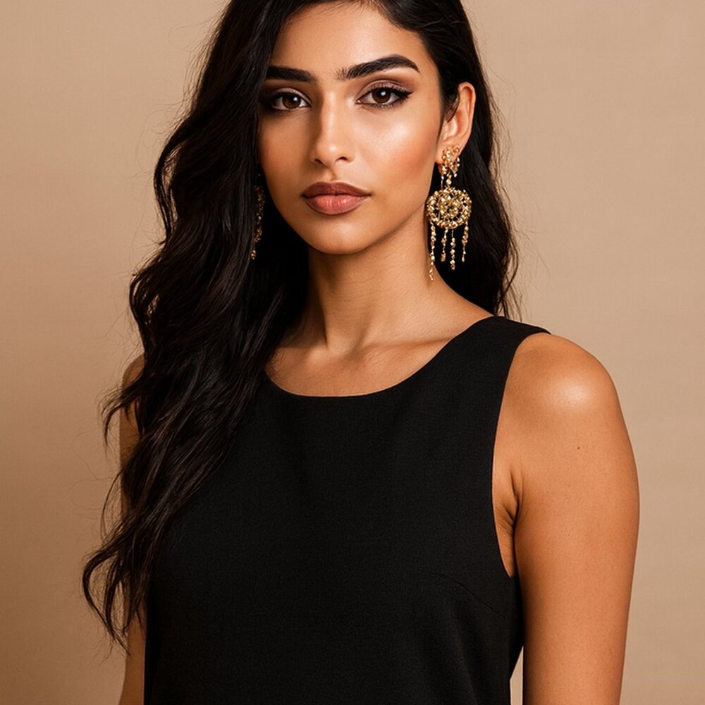 (2pc) Black Evening Dress from Dillards - Picture 3 of 6